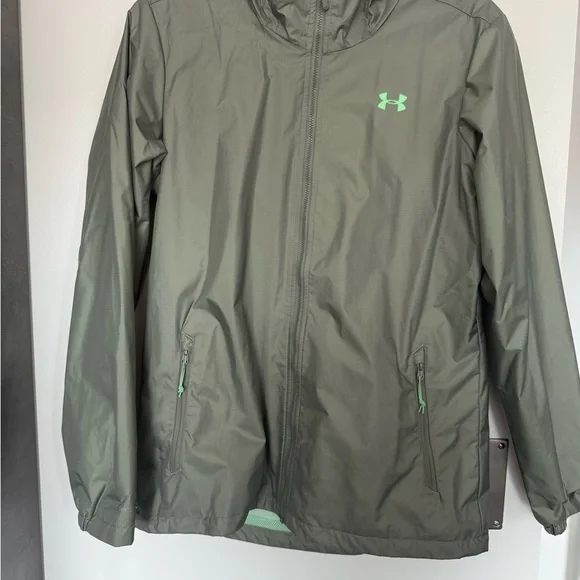 Under Armour Women's Green Utility Jacket - Picture 5 of 8